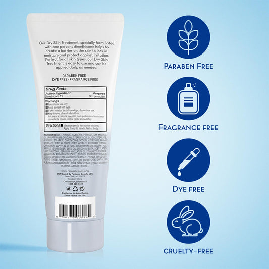 Dermasil close-up of lotion texture highlighting fast absorption