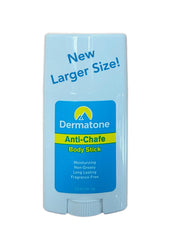 DERMATONE front packaging showing 1.5 oz stick and label, convenient protection