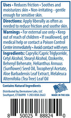DERMATONE product label and ingredients panel highlighting paraben-free benefit