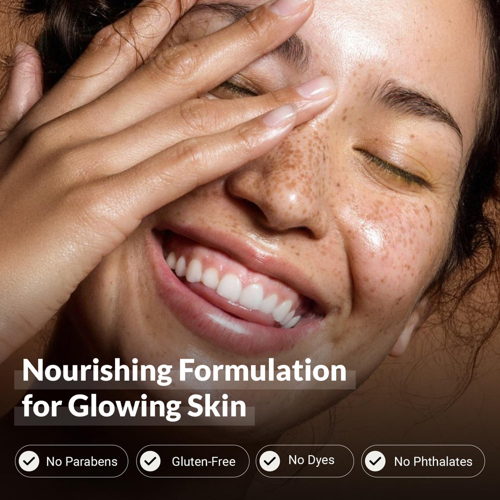 DERMATOUCH bottle beside cucumber slice highlighting soothing botanical benefit