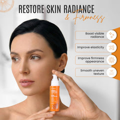 DERMAXGEN close-up of serum drop showing lightweight texture benefit