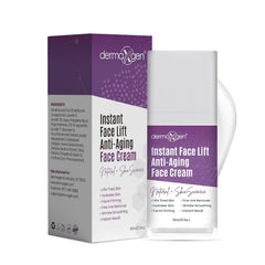 DERMAXGEN front jar showing compact 15ml packaging and instant lift benefit