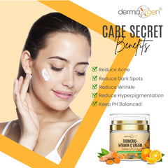 DERMAXGEN turmeric ingredient visual emphasizing natural antioxidant support