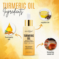 DERMAXGEN label close-up with directions and ingredient transparency benefit