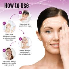 DERMAXGEN serum texture close-up showing smooth, lightweight consistency benefits