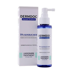 DermDoc bottle front packaging showing label and size for quick identification benefit