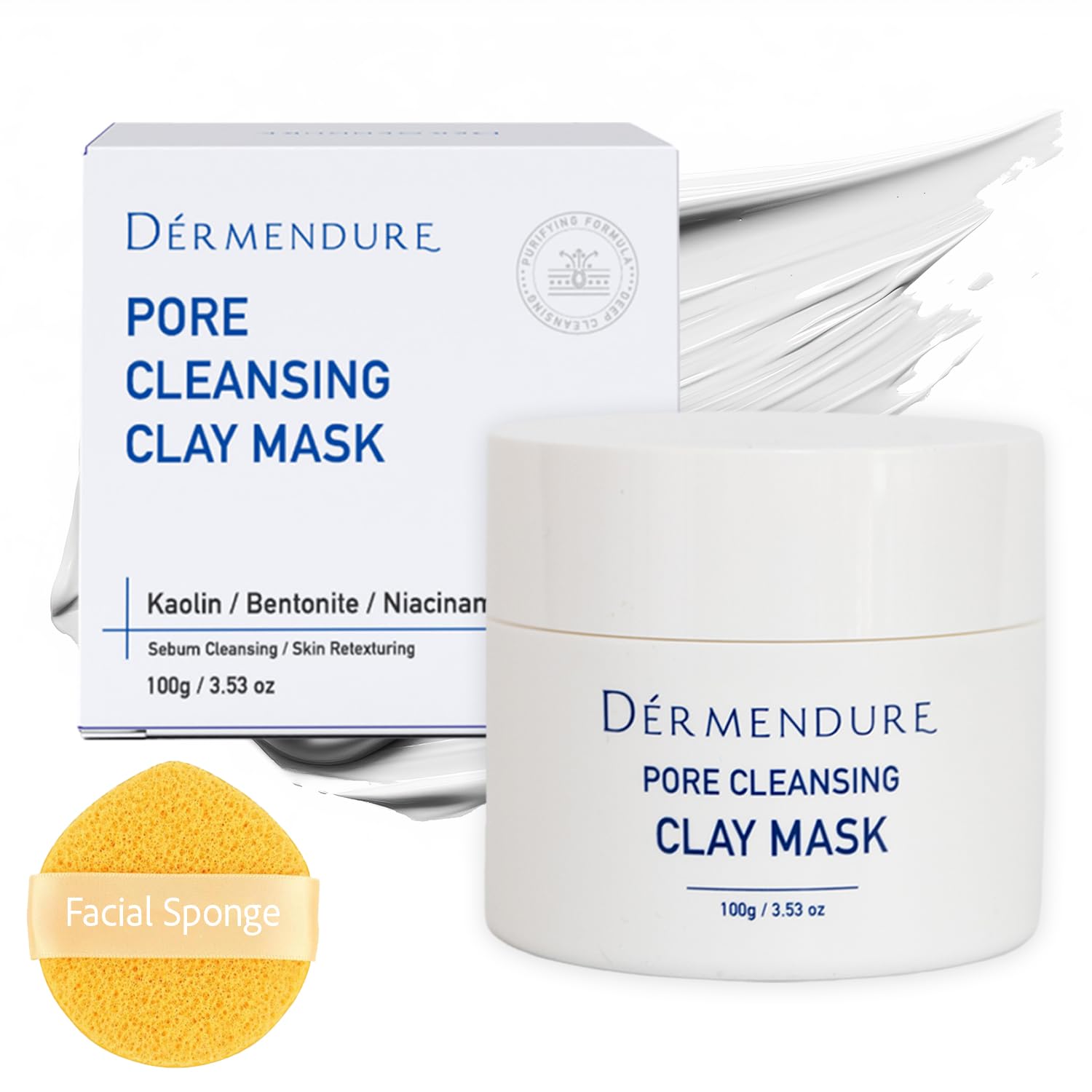 Dermendure front packaging showing jar and branding for clear identification and trust