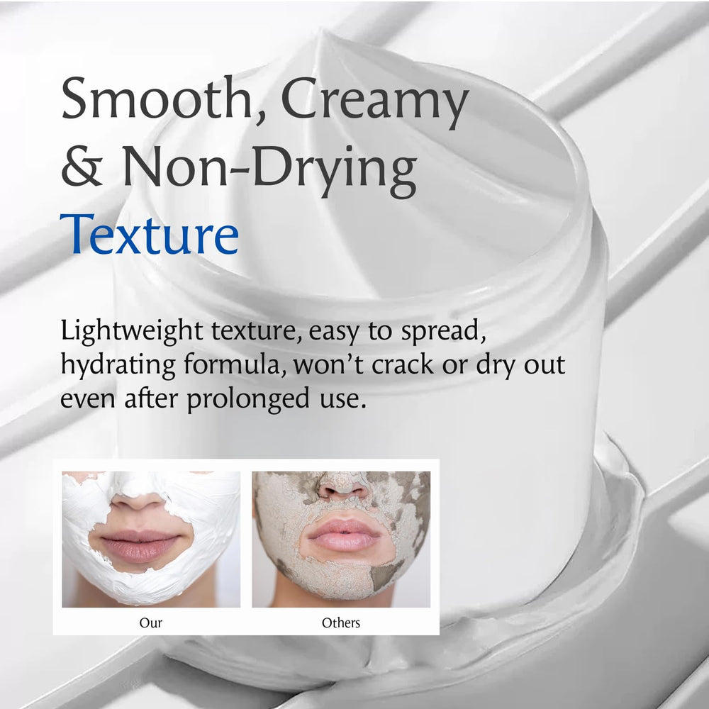 Dermendure being rinsed off showcasing gentle removal and refreshed skin benefit
