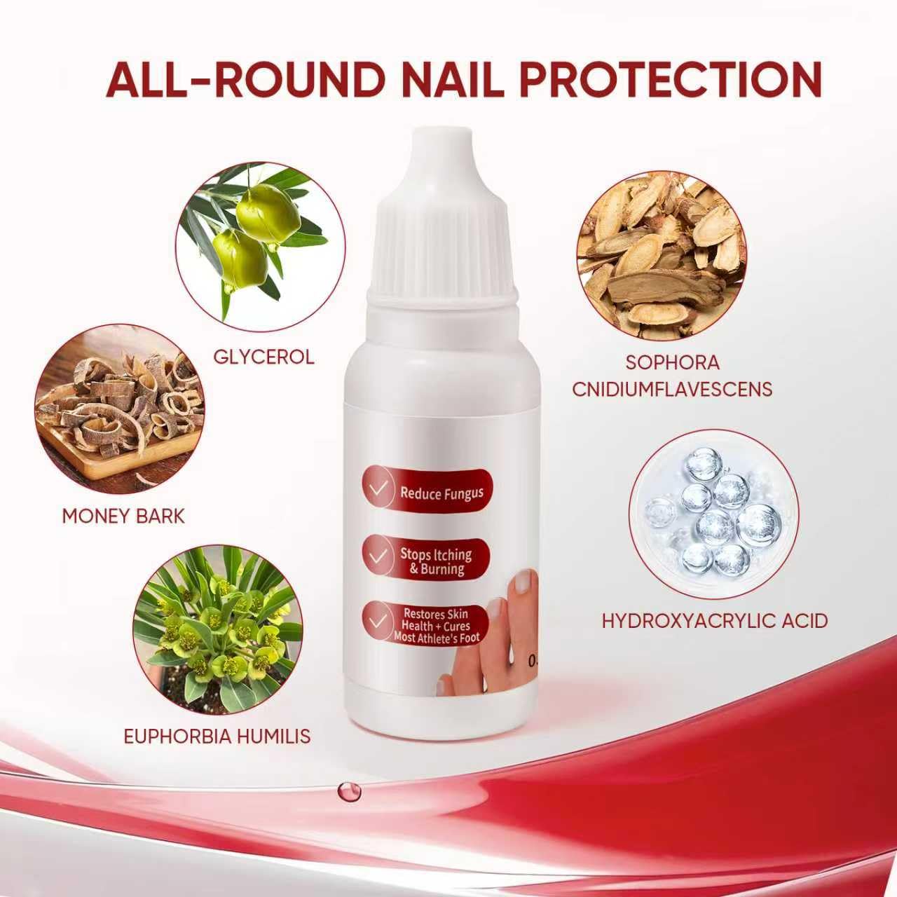 DERMFREE label close-up detailing ingredients and gentle formula benefits