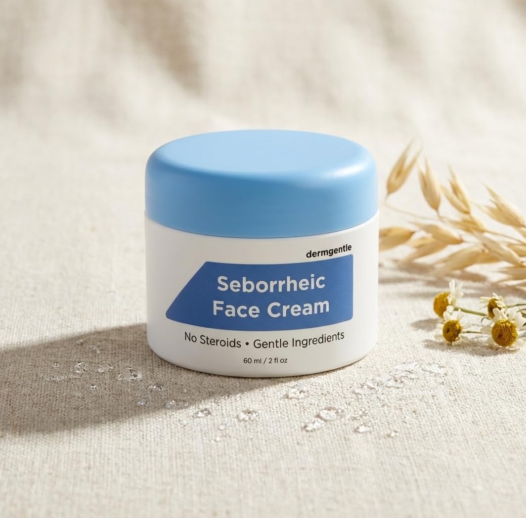 Dermgentle applied to face during morning routine for daily barrier support