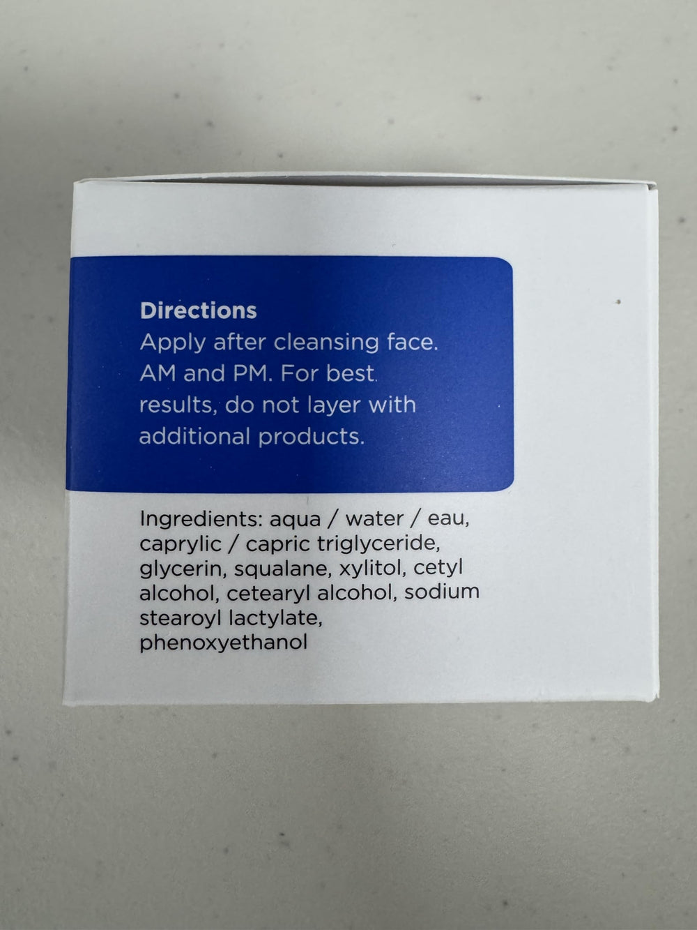 Dermgentle on bathroom counter in lifestyle scene for everyday use