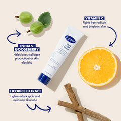 Dermisa cream texture swatch showing smooth non-greasy finish and hydration