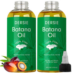 Dersie front packaging showing two 4 fl oz bottles and label benefits