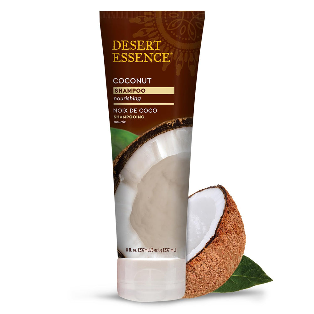 Desert Essence front bottle view showing clean packaging and hydrating benefits