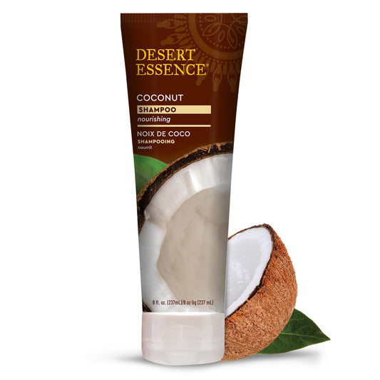 Desert Essence front bottle view showing clean packaging and hydrating benefits