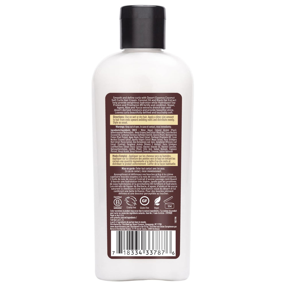 Desert Essence creamy texture on hand highlighting smooth hydration