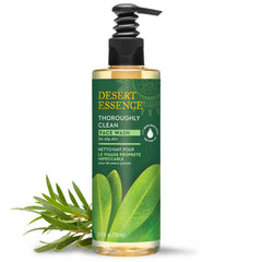 Desert Essence front bottle showing product and clear branding for easy identification