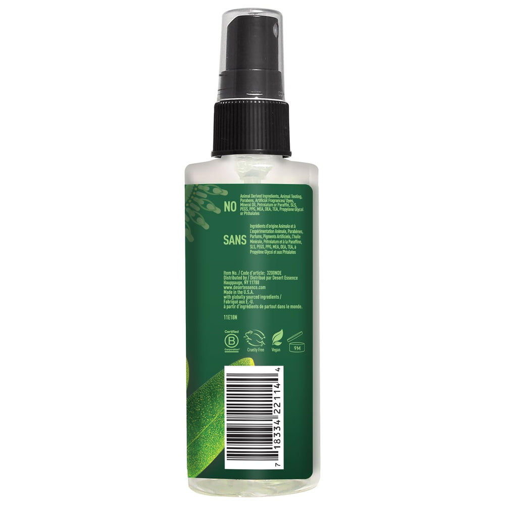 Desert Essence used on insect bite showing quick, gentle care