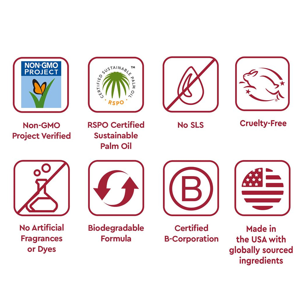 Desert Essence ingredient label highlighting natural components