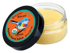 Desert Oasis jojoba seed close-up illustrating farm-sourced ingredient purity benefit