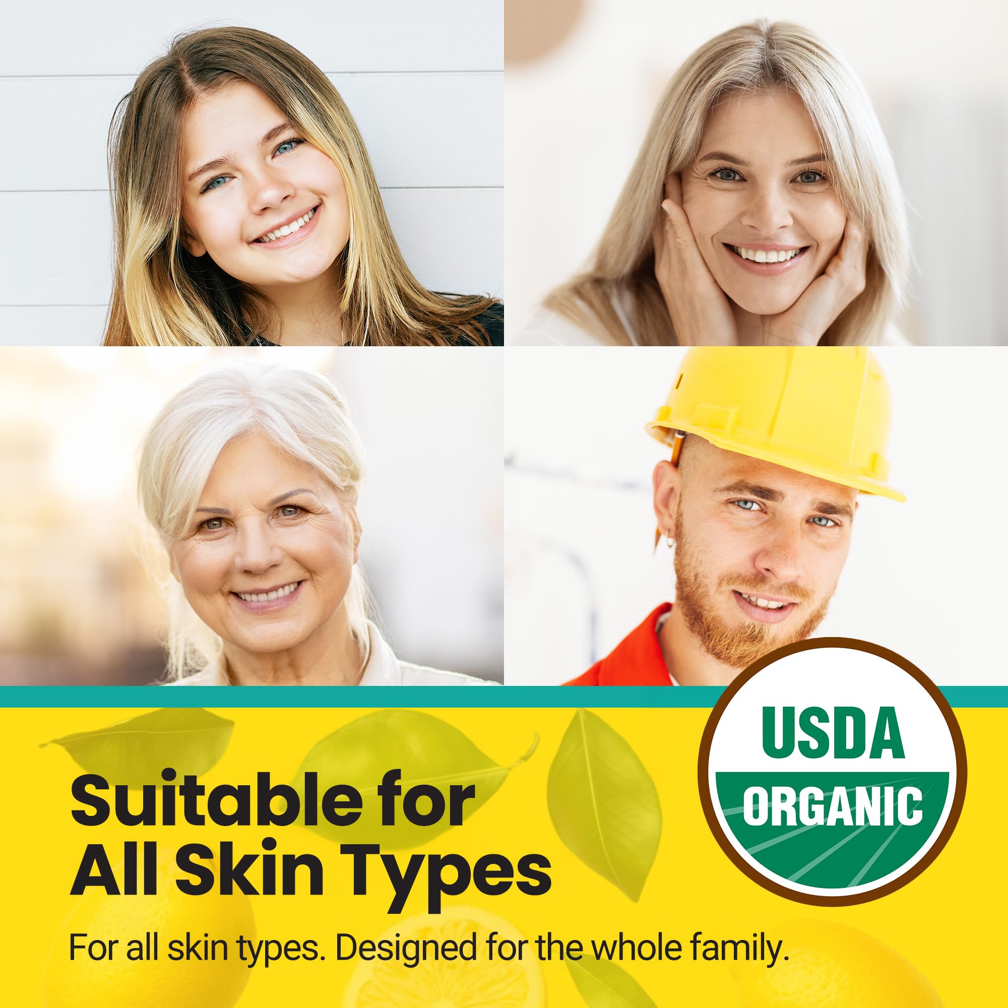 Desert Oasis Skincare tin placed among jojoba plants showing origin
