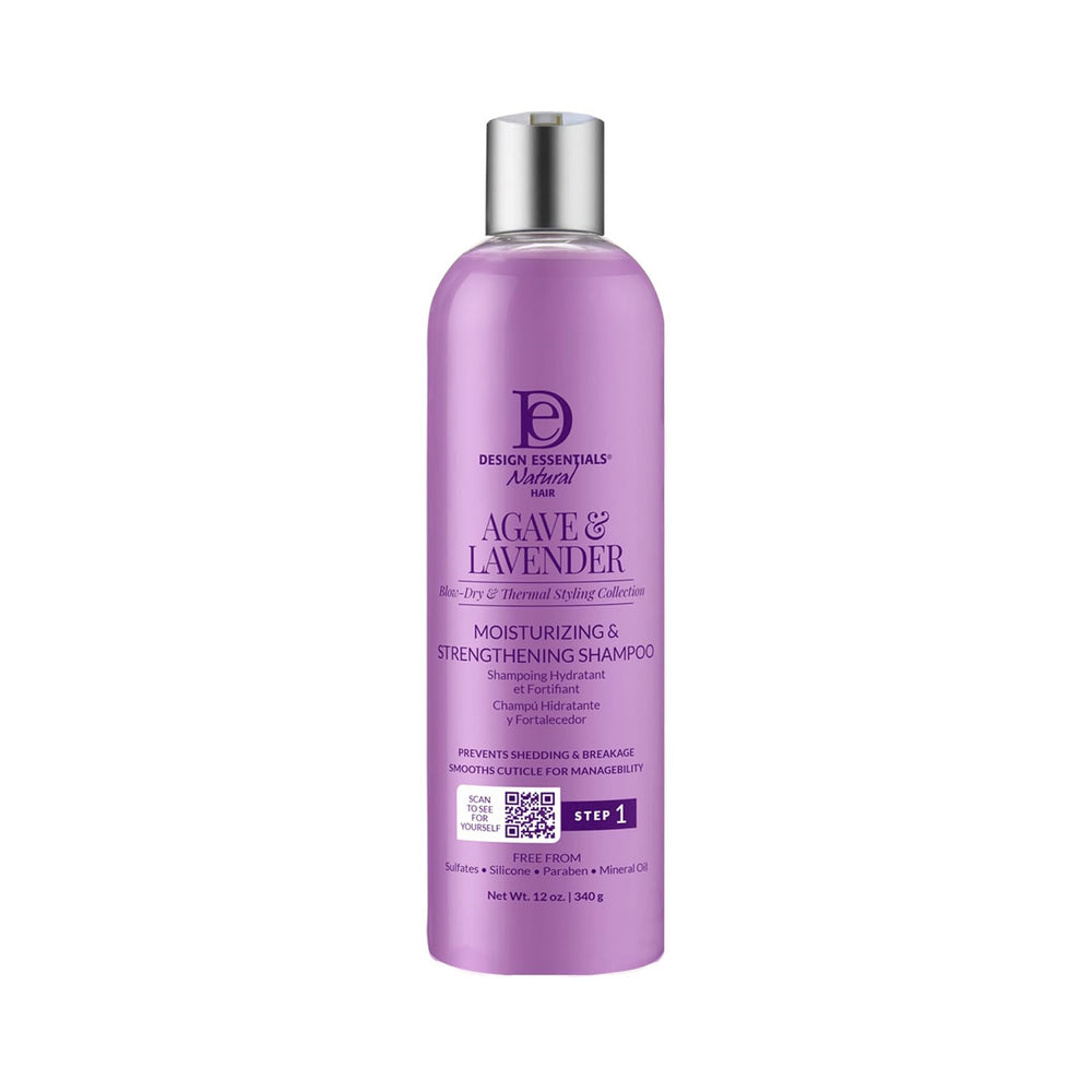 Design Essentials bottle front view showing label and size benefit hydration