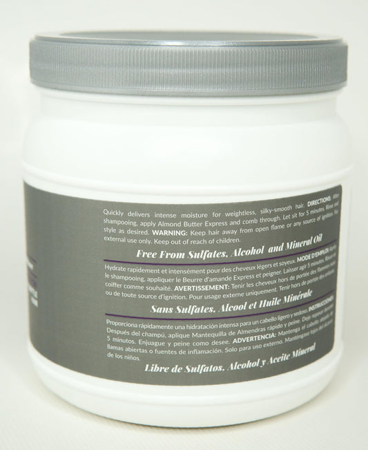 Design Essentials creamy conditioner texture close-up for instant hydration
