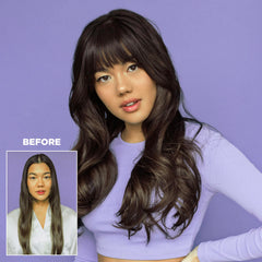 Design.Me FAB.ME in bathroom routine showing fast-styling benefit