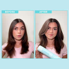 Design.Me QUICKIE.ME spray action close-up demonstrating precise application benefit