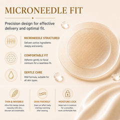 Detemii applying patch to forearm, comfortable invisible wear benefit