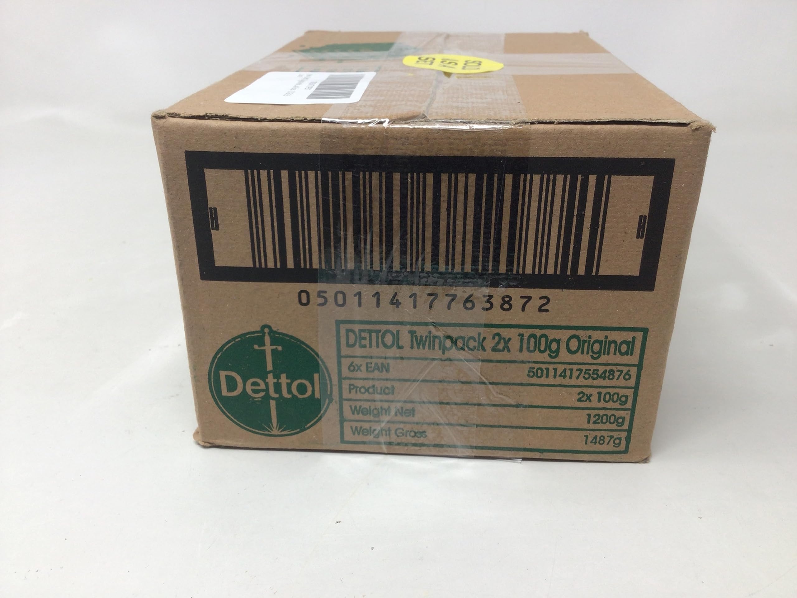 Detailed shot of Dettol label and ingredients for informed purchase