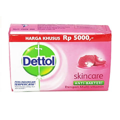 Dettol Skincare front packaging showing moisturizers and gentle protection