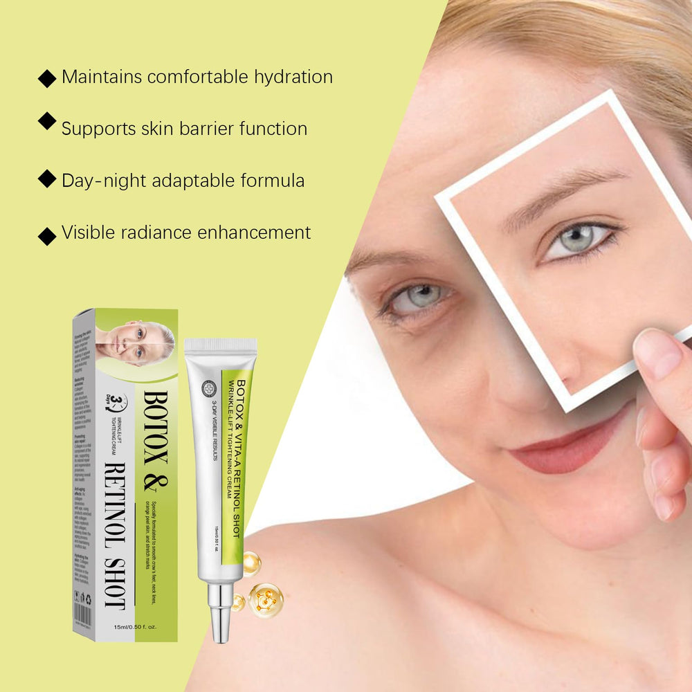 Deuiosna cream being applied to hand illustrating quick absorption and smoothing