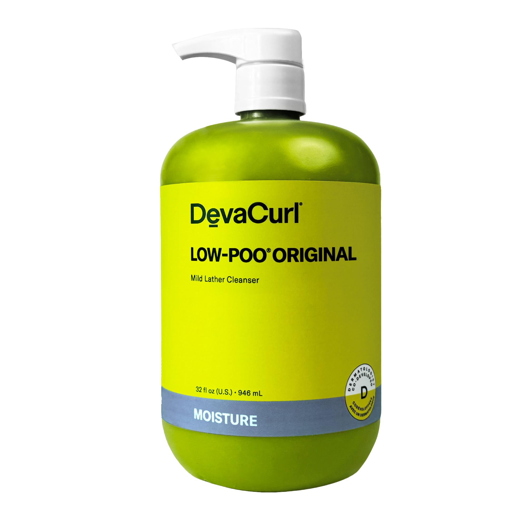 DevaCurl front label showing product name and size for clear identification and trust