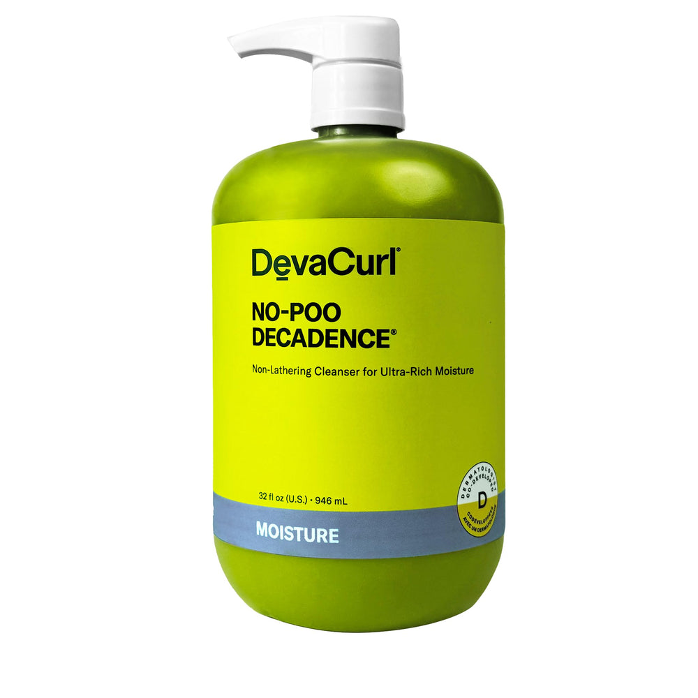 DevaCurl front bottle view showing product and branding for nourishing cleanse