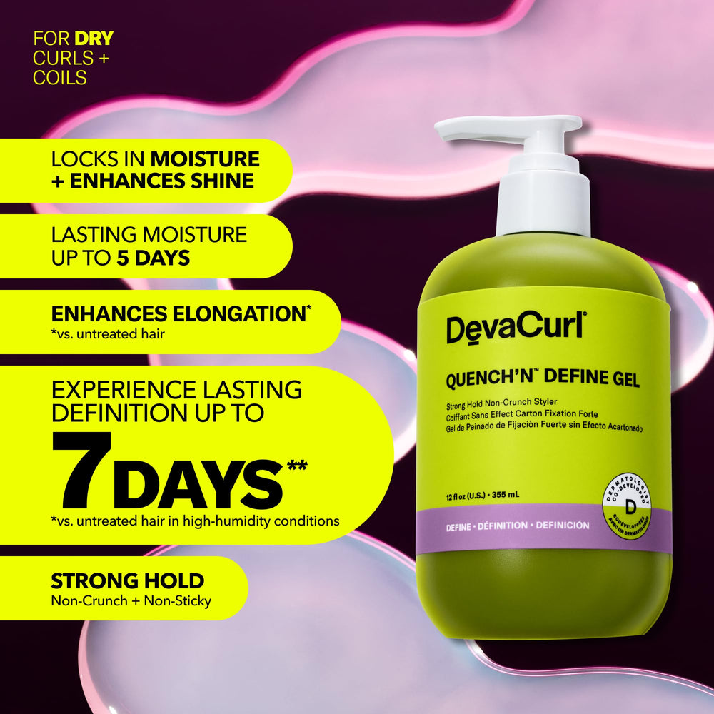 DevaCurl texture close-up of gel-cream showing smooth spreadable consistency