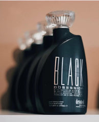 Devoted Creations applied on forearm demonstrating instant black bronzing and even coverage