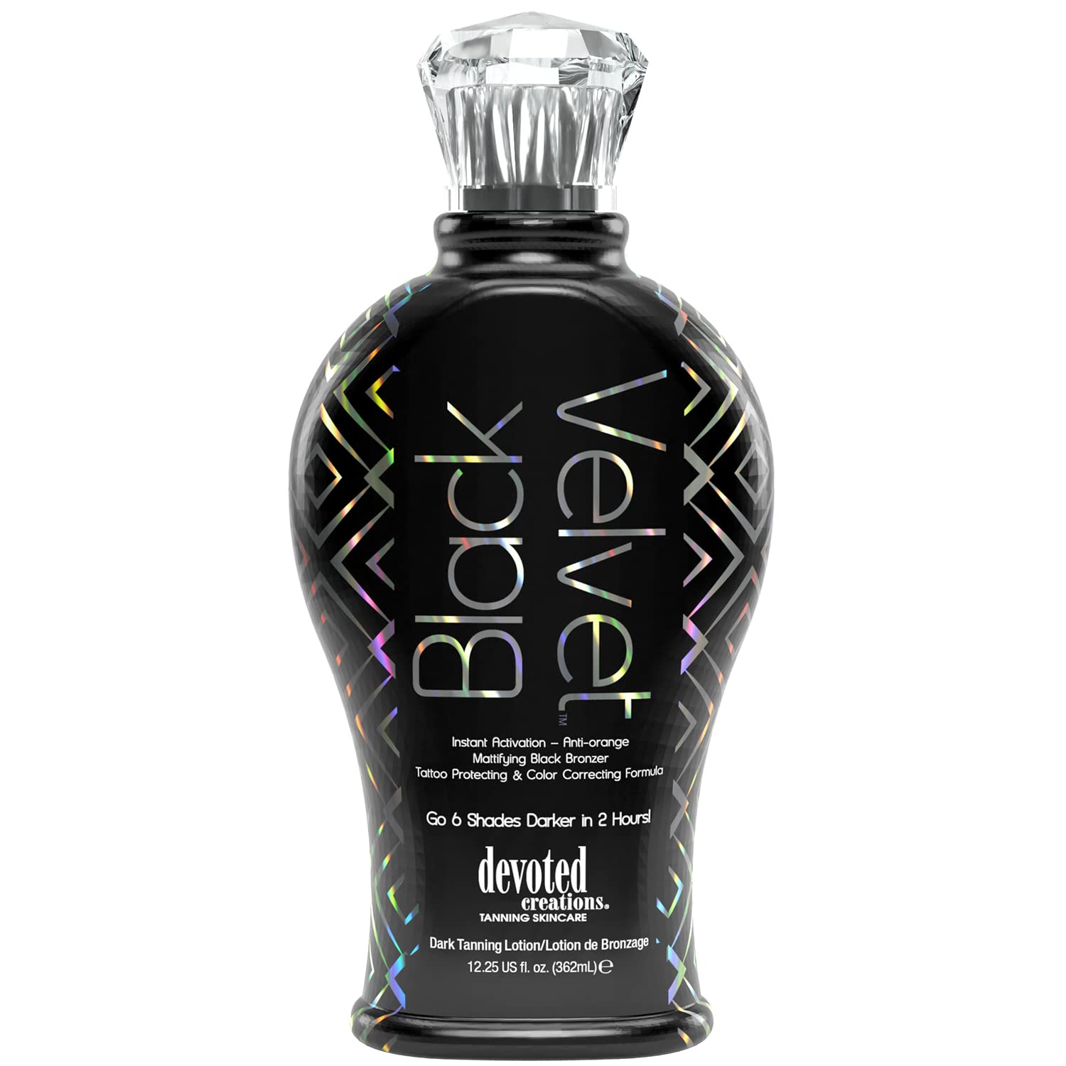 Devoted Creations front packaging showing product and size benefits