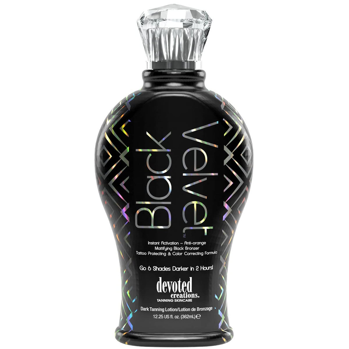 Devoted Creations front packaging showing product and size benefits