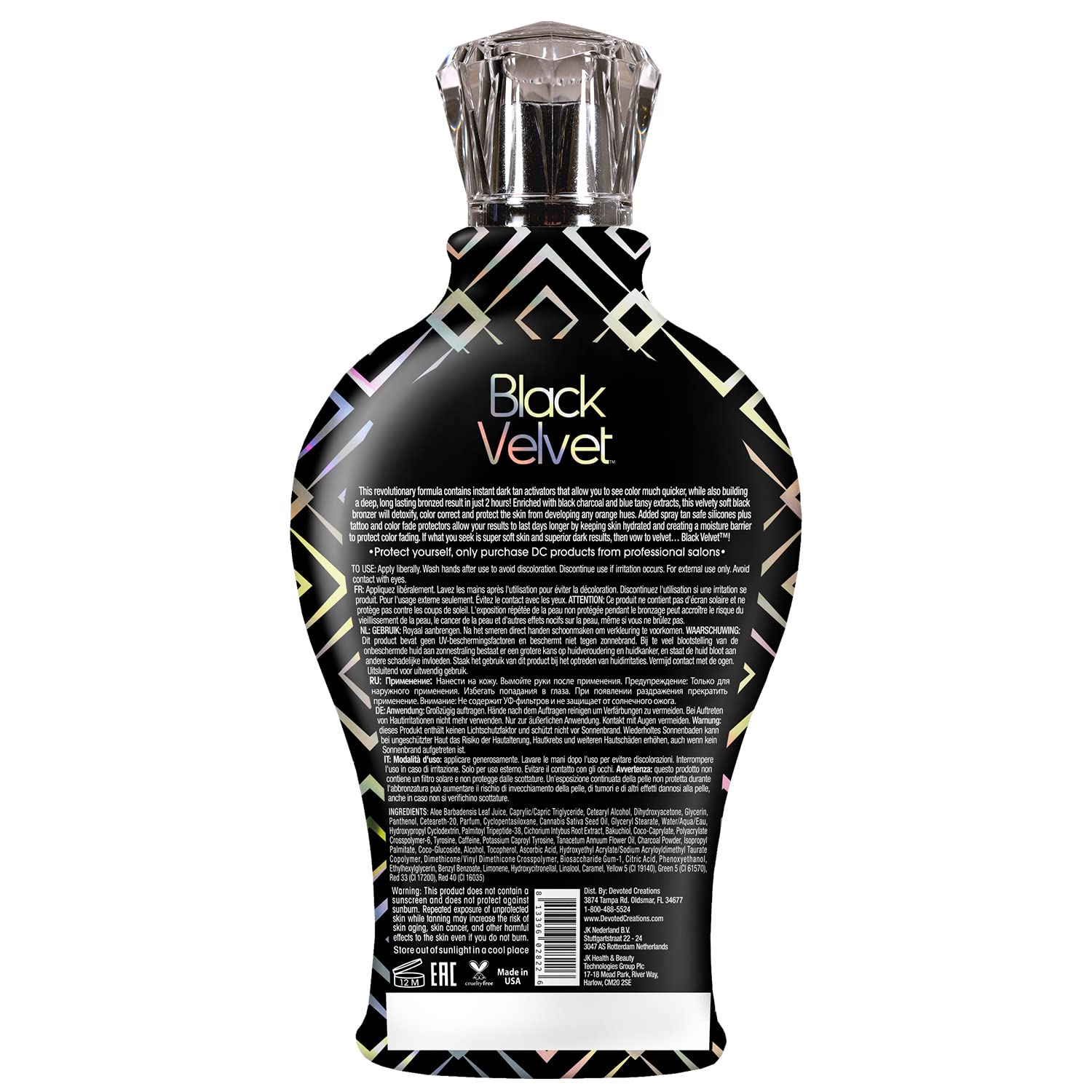 Devoted Creations texture close-up displaying smooth mattifying formula