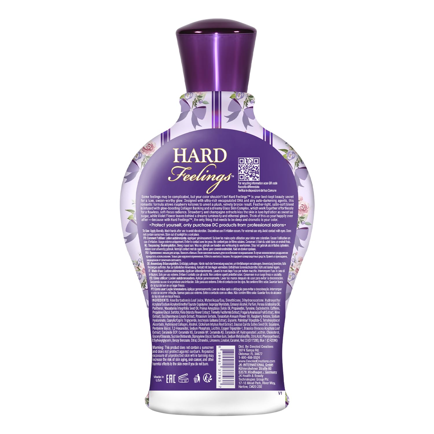 Devoted Creations lotion texture close-up highlighting dewy glass-skin sheen