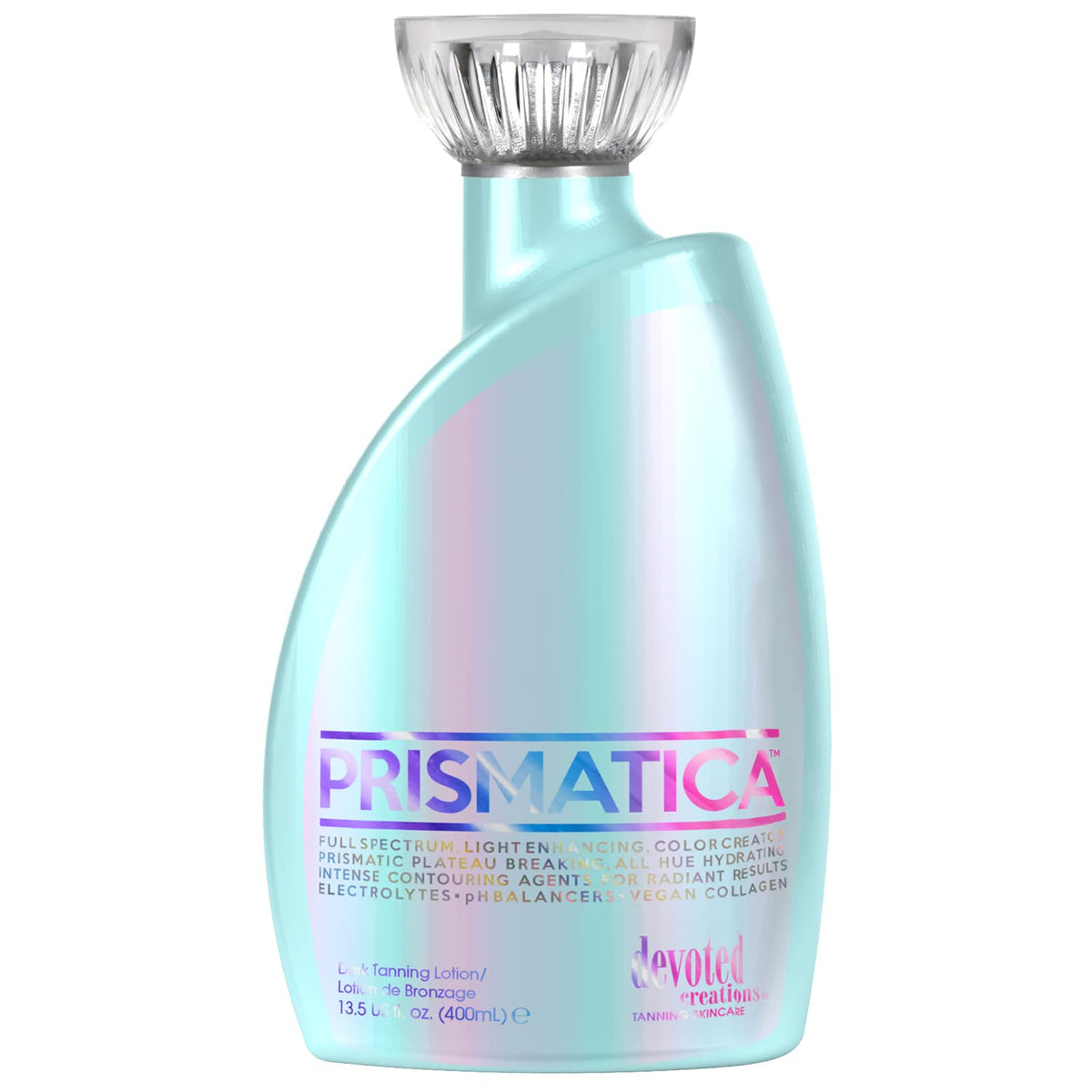 Devoted Creations front bottle shot showing label and 400ml size benefit