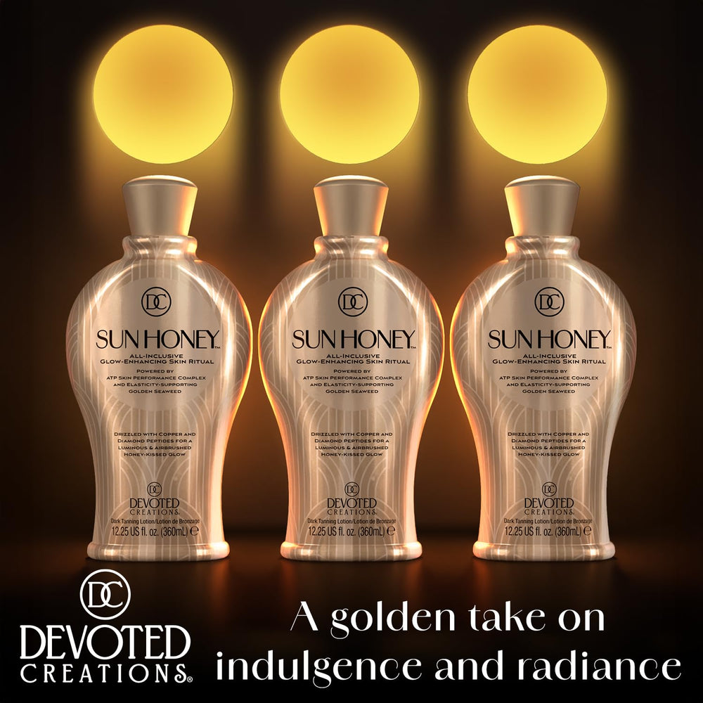 Devoted Creations size comparison with hand to show bottle scale and travel convenience
