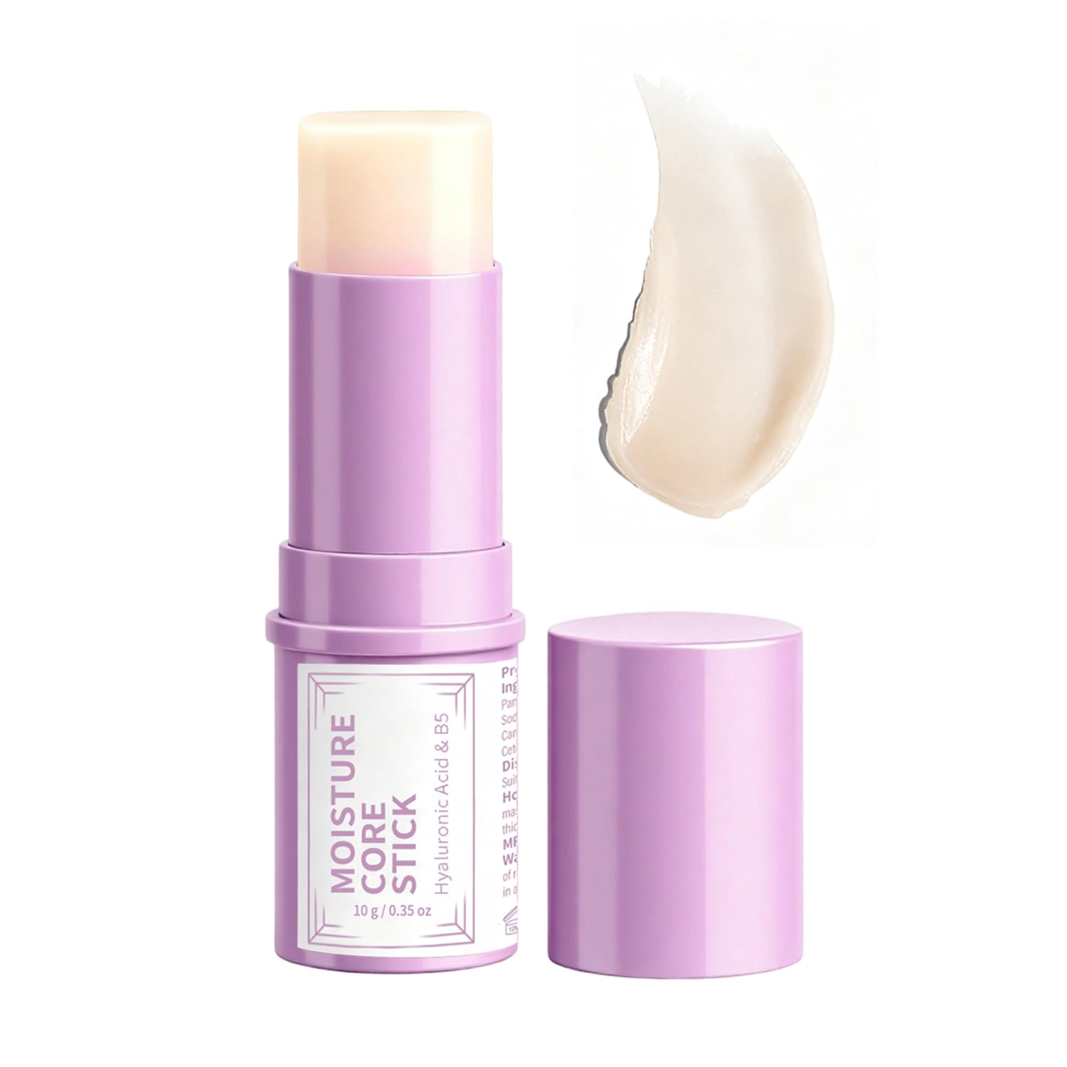 Devyonder under eye balm stick front view showing packaging and portability benefit