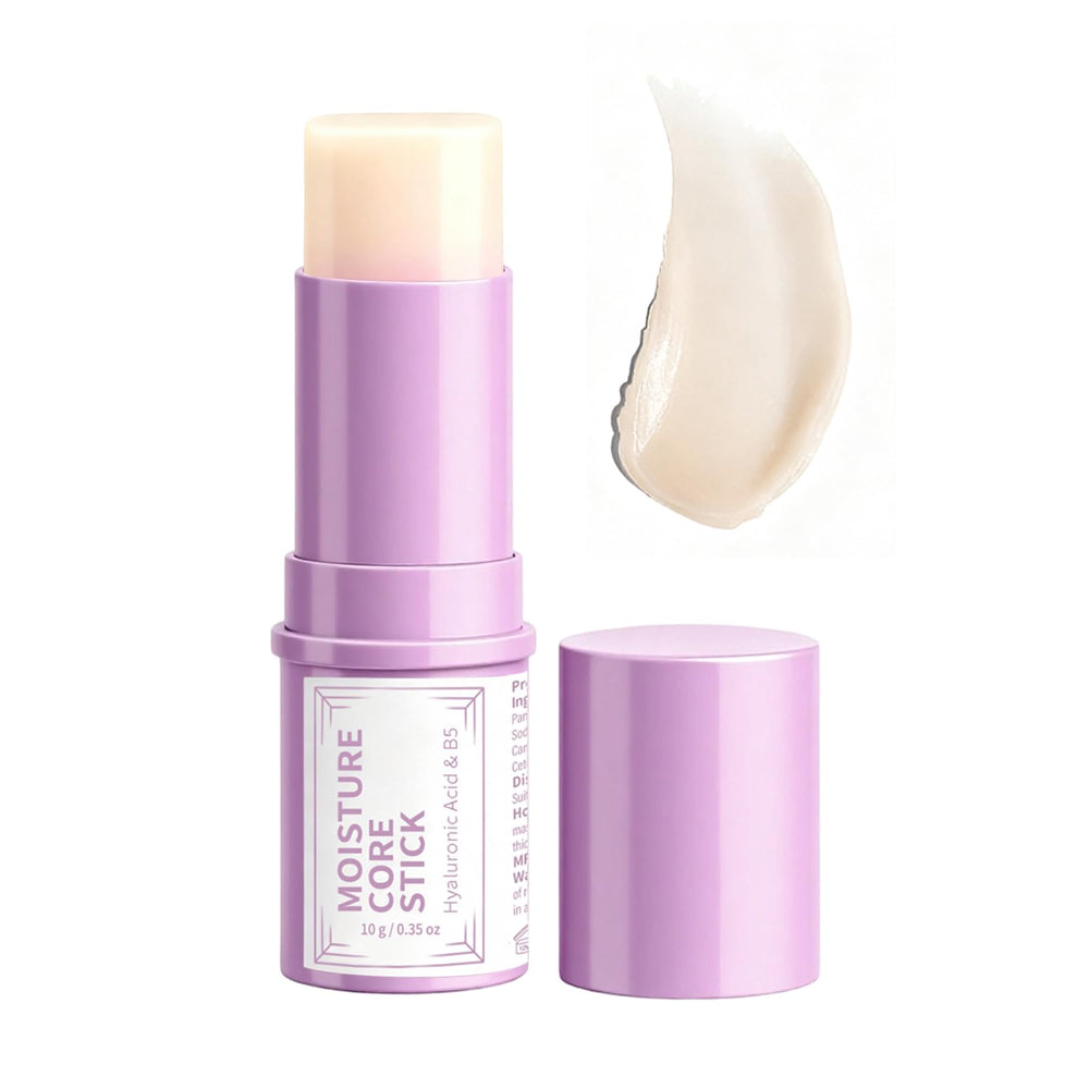 Devyonder under eye balm stick front view showing packaging and portability benefit