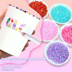 DEWJDFSC multicolor gems applied on nail showing delicate accent sparkle