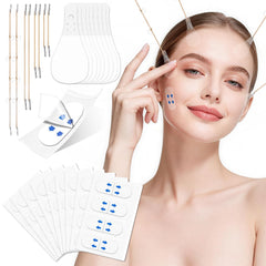 Dexspoeny front packaging showing 168 piece lifting kit and contents for quick contouring