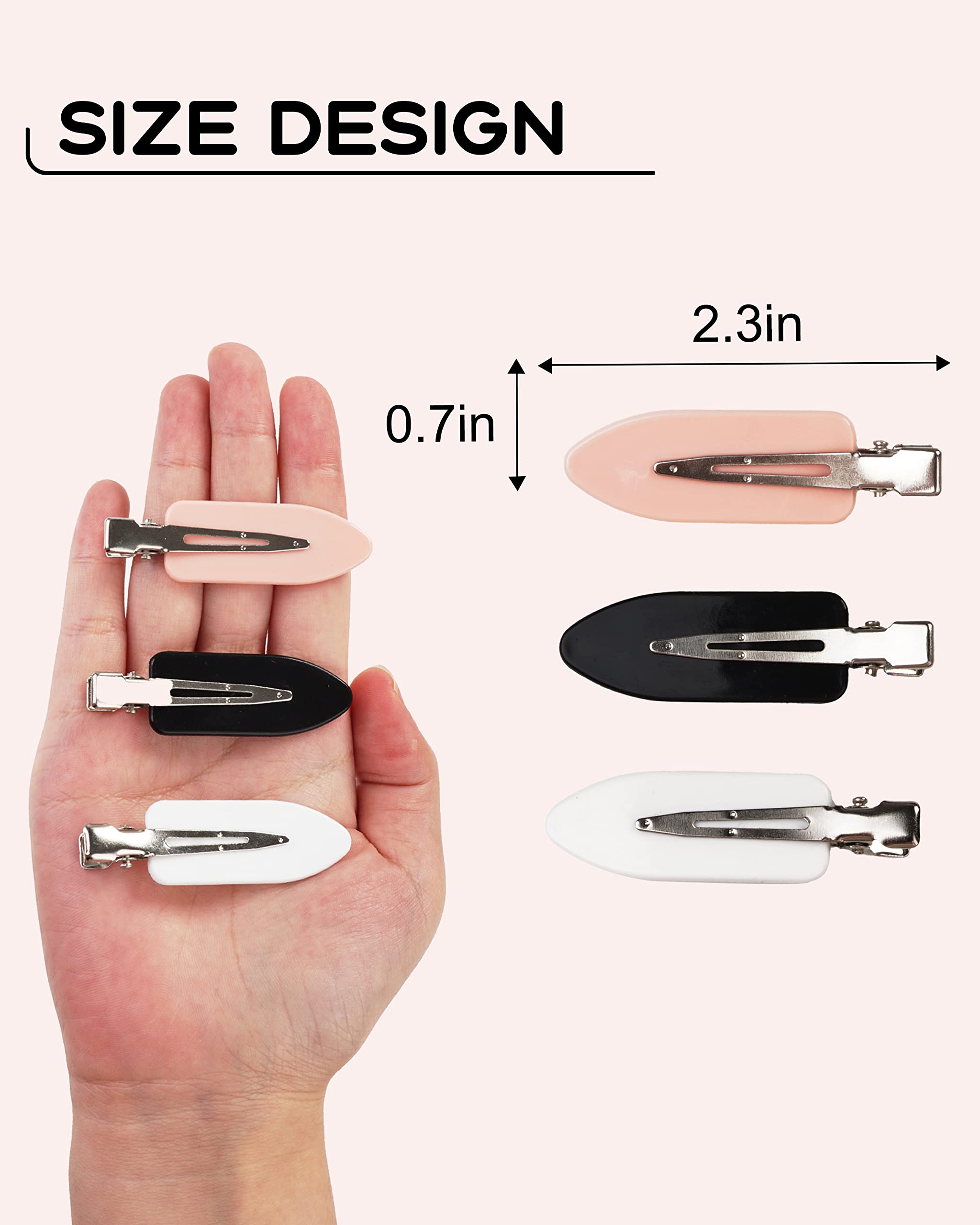 DF DUALFERV clip held in hand showing 2.3 inch size and portability