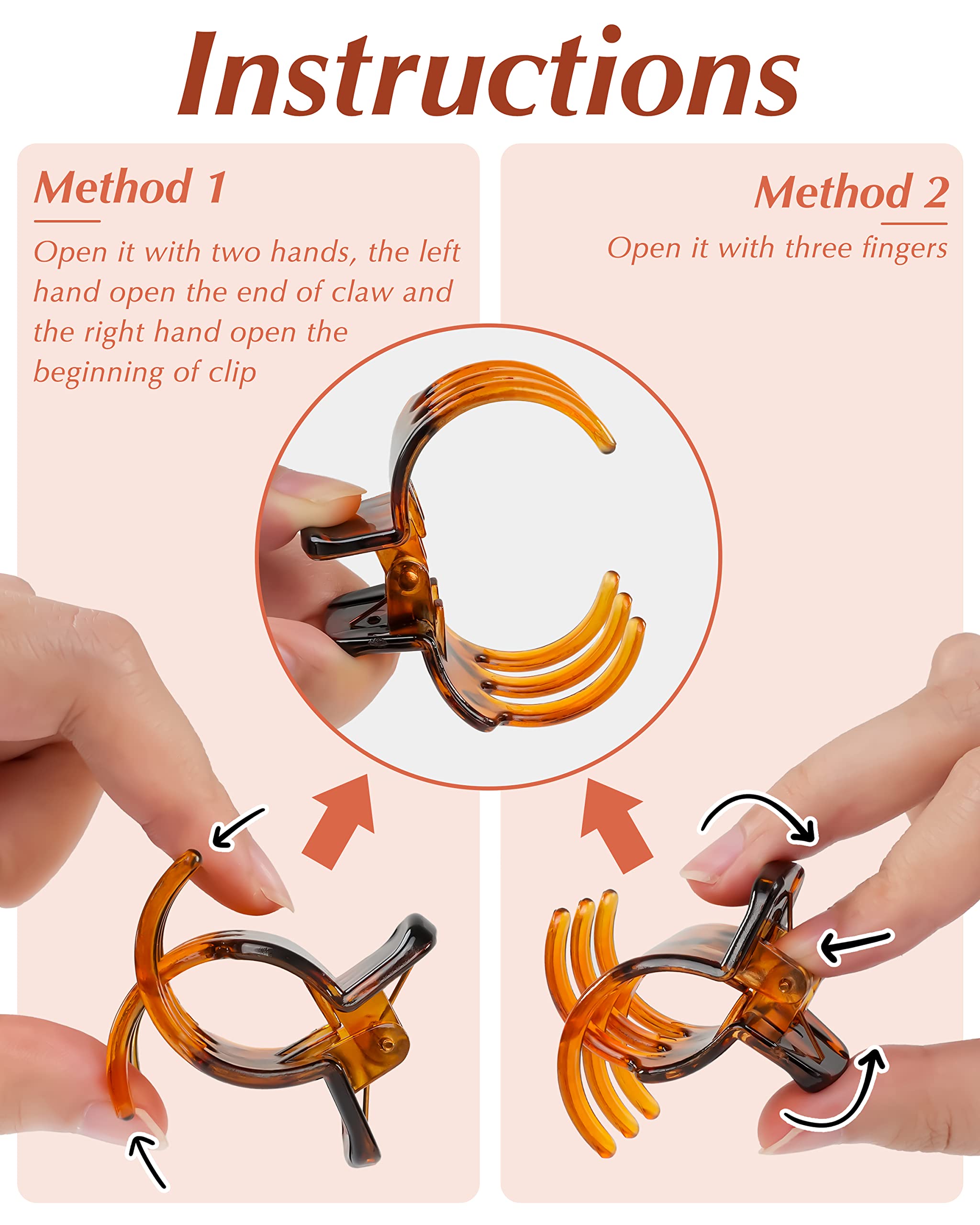 DF DUALFERV clip holding half-up style demonstrating reliable hold