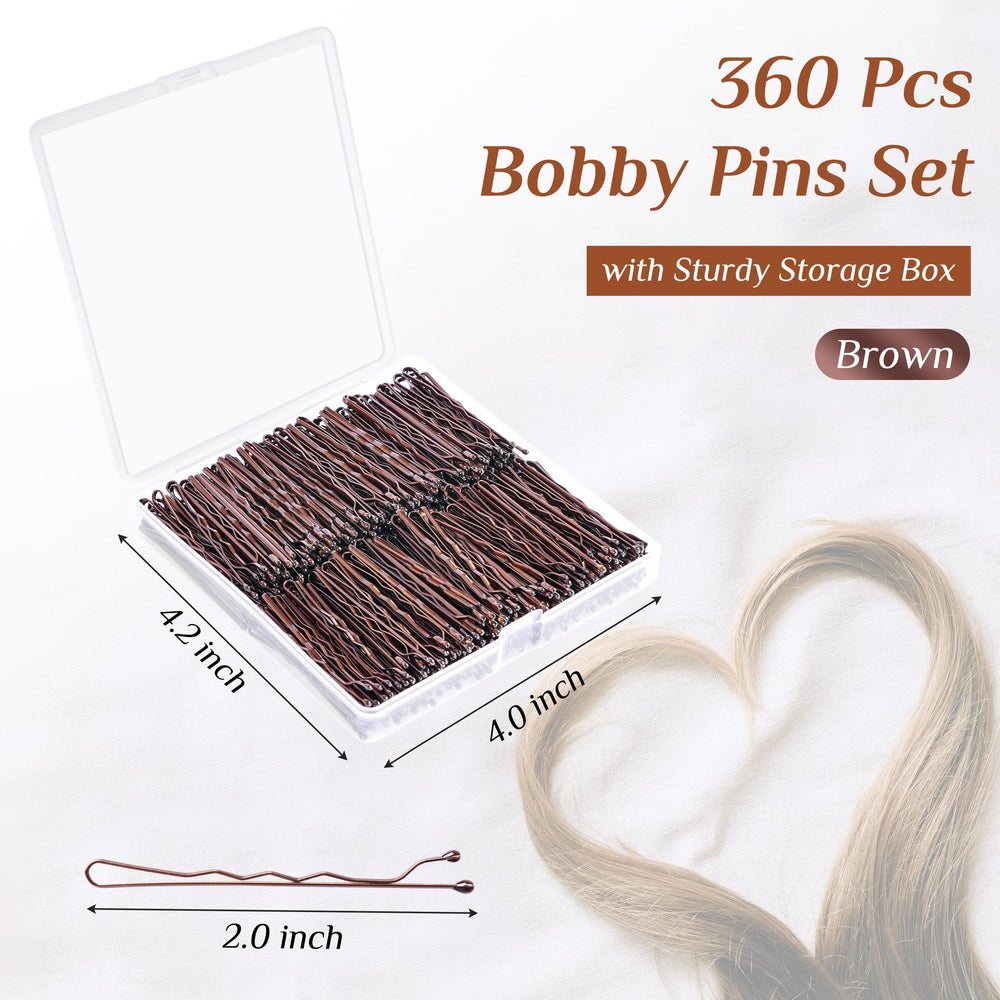 DF DUALFERV close-up of wavy bobby pin edge providing extra grip for secure styles